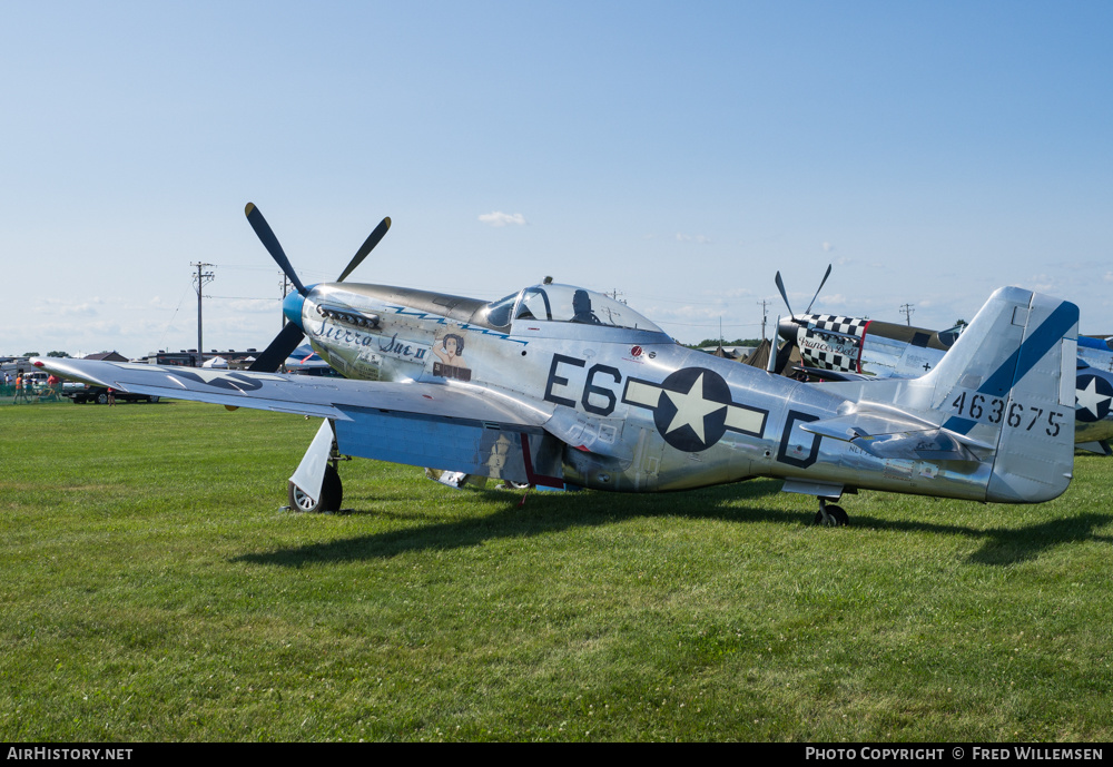 Aircraft Photo of N1751D / NL1751D / 463675 | North American P-51D Mustang | USA - Air Force | AirHistory.net #197727