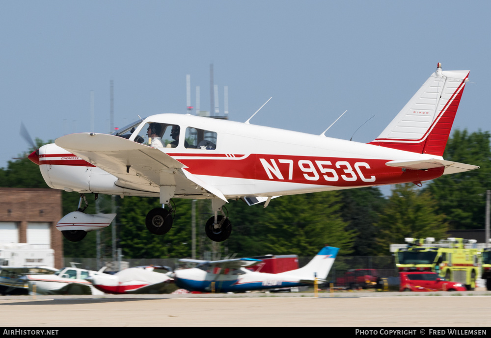 Aircraft Photo of N7953C | Piper PA-28-140 Cherokee | AirHistory.net #197728