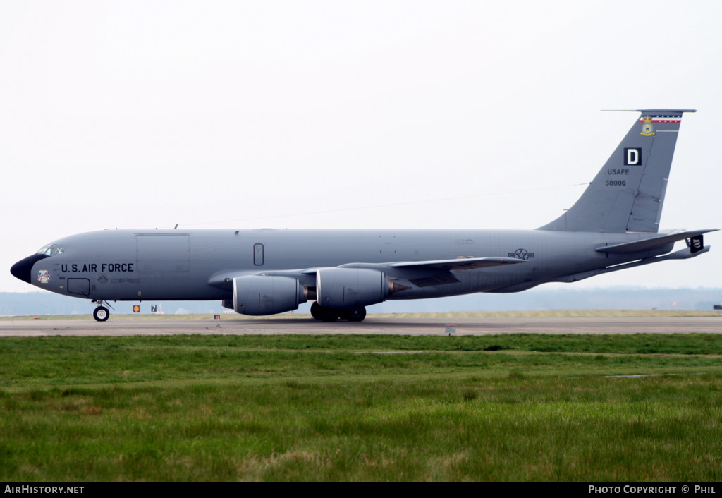 Aircraft Photo of 63-8006 / 38006 | Boeing KC-135R Stratotanker | USA - Air Force | AirHistory.net #197731