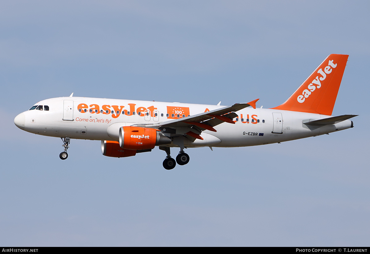 Aircraft Photo of G-EZBR | Airbus A319-111 | EasyJet | AirHistory.net #197739