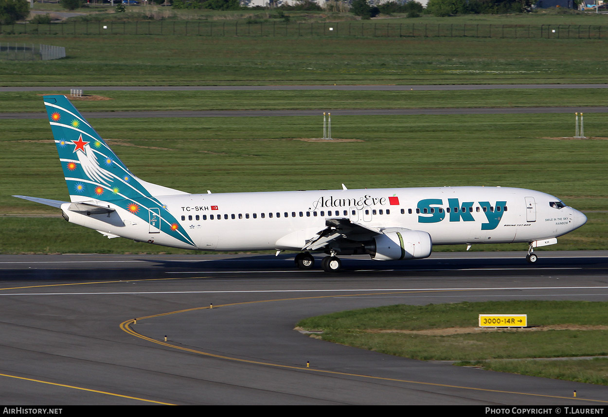 Aircraft Photo of TC-SKH | Boeing 737-8BK | Sky Airlines | AirHistory.net #197741