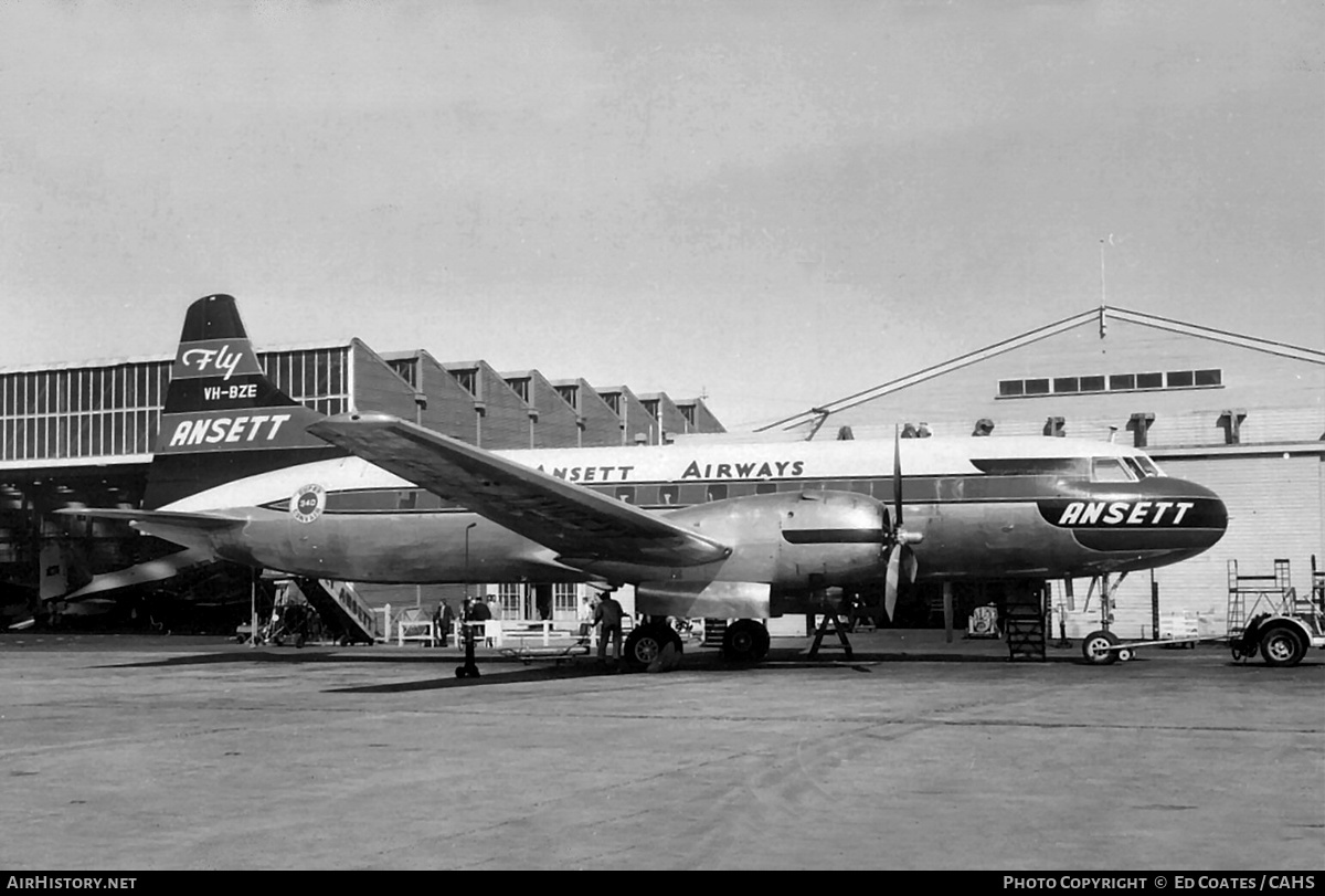 Aircraft Photo of VH-BZE | Convair 340-51A | Ansett Airways | AirHistory.net #197744