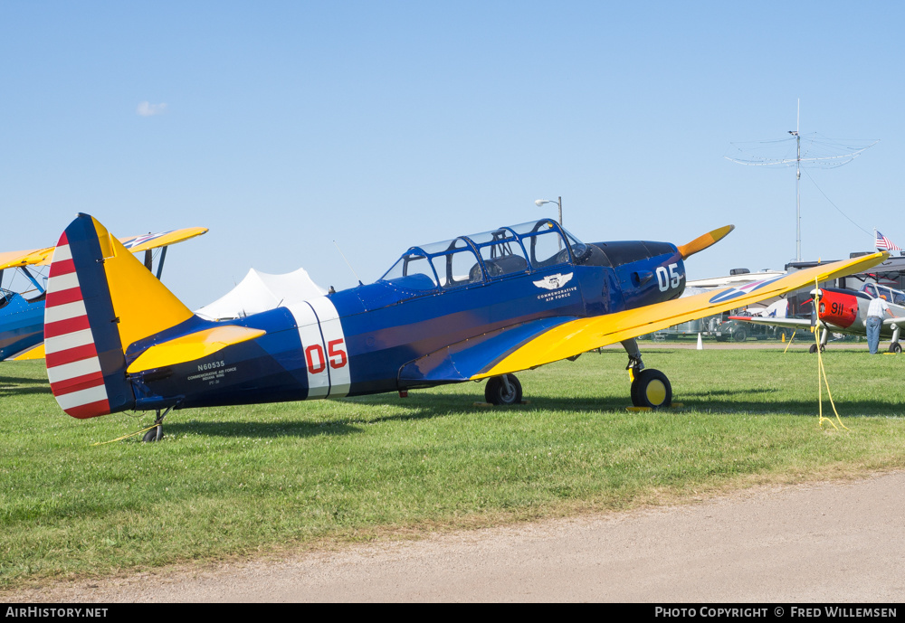 Aircraft Photo of N60535 | Fairchild PT-26A Cornell (M-62A-3) | Commemorative Air Force | USA - Air Force | AirHistory.net #197747