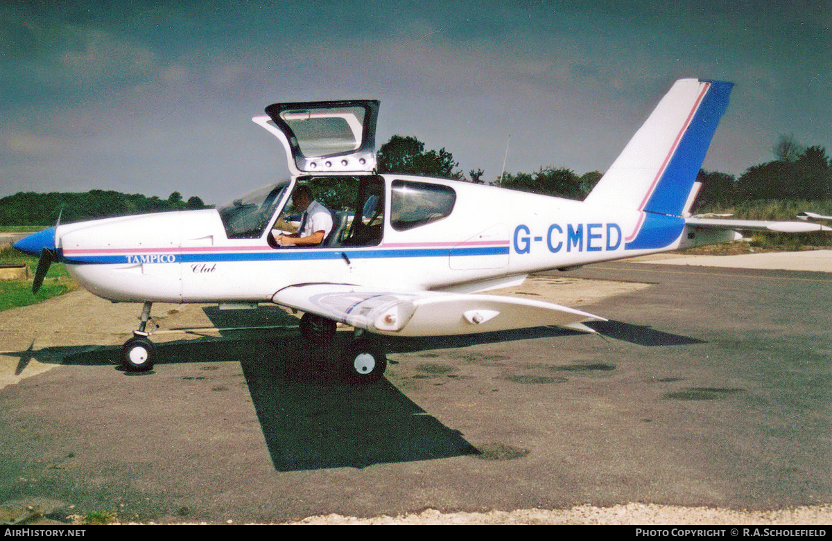 Aircraft Photo of G-CMED | Socata TB-9 Tampico Club | AirHistory.net #197762