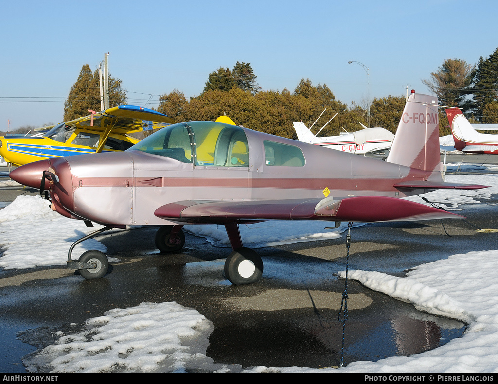 Aircraft Photo of C-FQQM | American AA-1A Trainer | AirHistory.net #197796