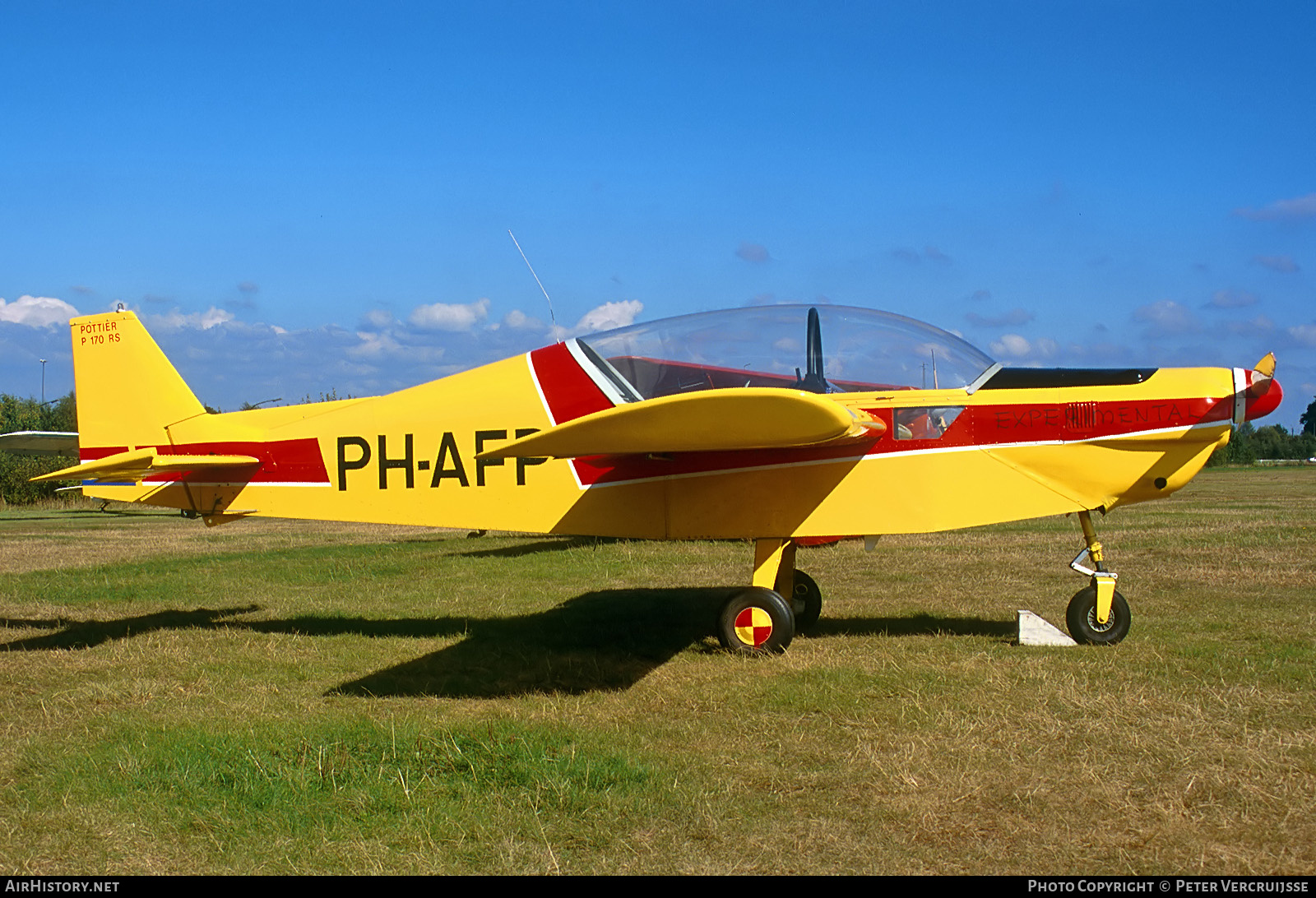Aircraft Photo of PH-AFP | Pottier P-170RS | AirHistory.net #197824