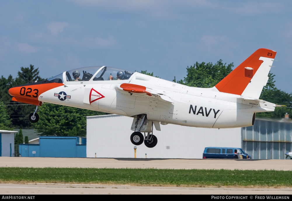 Aircraft Photo of N250CF / NX250CF | SIAI-Marchetti S-211 | USA - Navy | AirHistory.net #197827