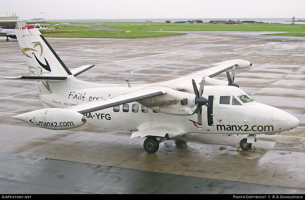 Aircraft Photo of HA-YFG | Let L-410UVP-E5 Turbolet | Manx2 Airlines | AirHistory.net #197830