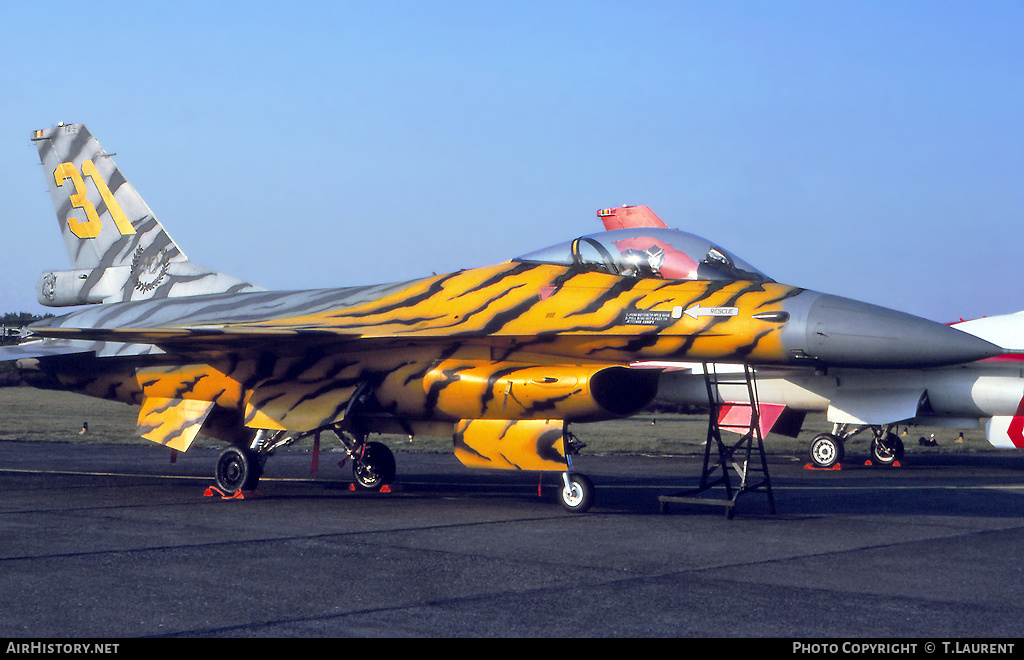 Aircraft Photo of FA-94 | General Dynamics F-16A Fighting Falcon | Belgium - Air Force | AirHistory.net #197841