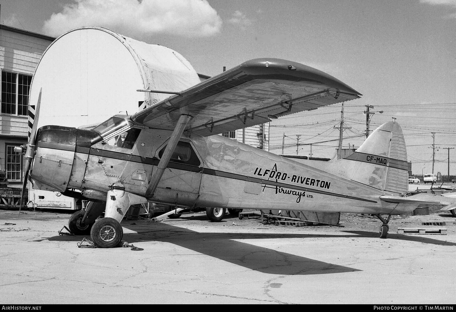 Aircraft Photo of CF-MAQ | De Havilland Canada DHC-2 Beaver Mk.1 | Ilford Riverton Airways | AirHistory.net #197845