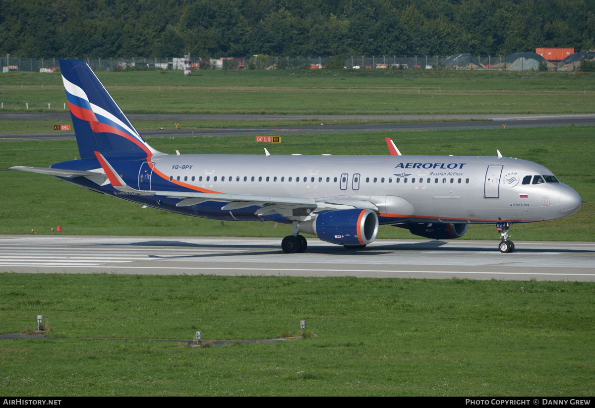 Aircraft Photo of VQ-BPV | Airbus A320-214 | Aeroflot - Russian Airlines | AirHistory.net #197871