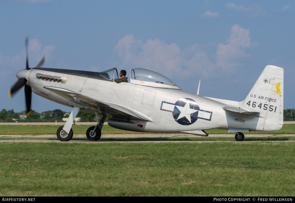 Aircraft Photo of N551H / 464551 | North American P-51H Mustang | USA - Air Force | AirHistory.net #197886