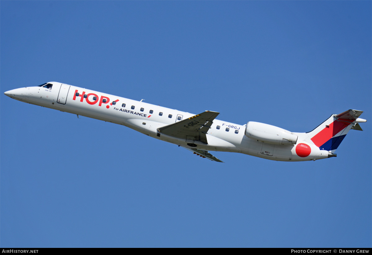 Aircraft Photo of F-GRGJ | Embraer ERJ-145EP (EMB-145EP) | Hop! | AirHistory.net #197891