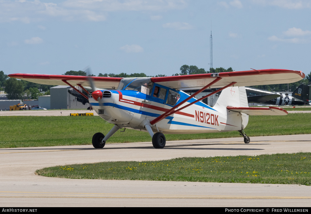 Aircraft Photo of N9120K | Stinson 108-1 Voyager 150 | AirHistory.net #197894