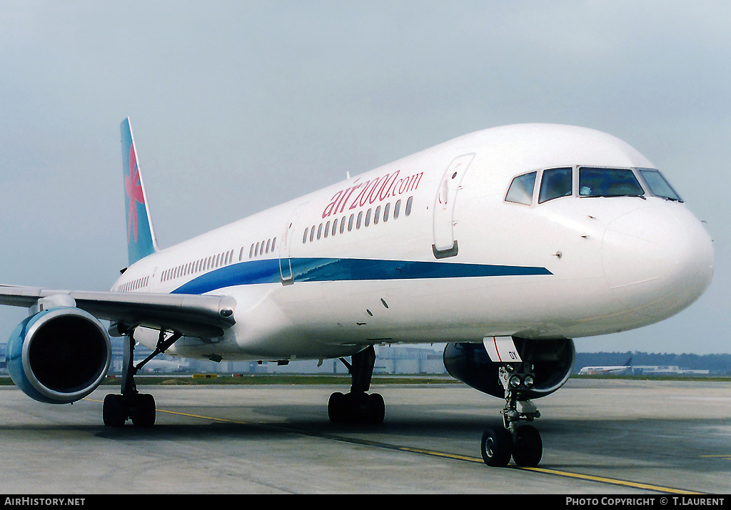 Aircraft Photo of G-OOOY | Boeing 757-28A | Air 2000 | AirHistory.net #197900