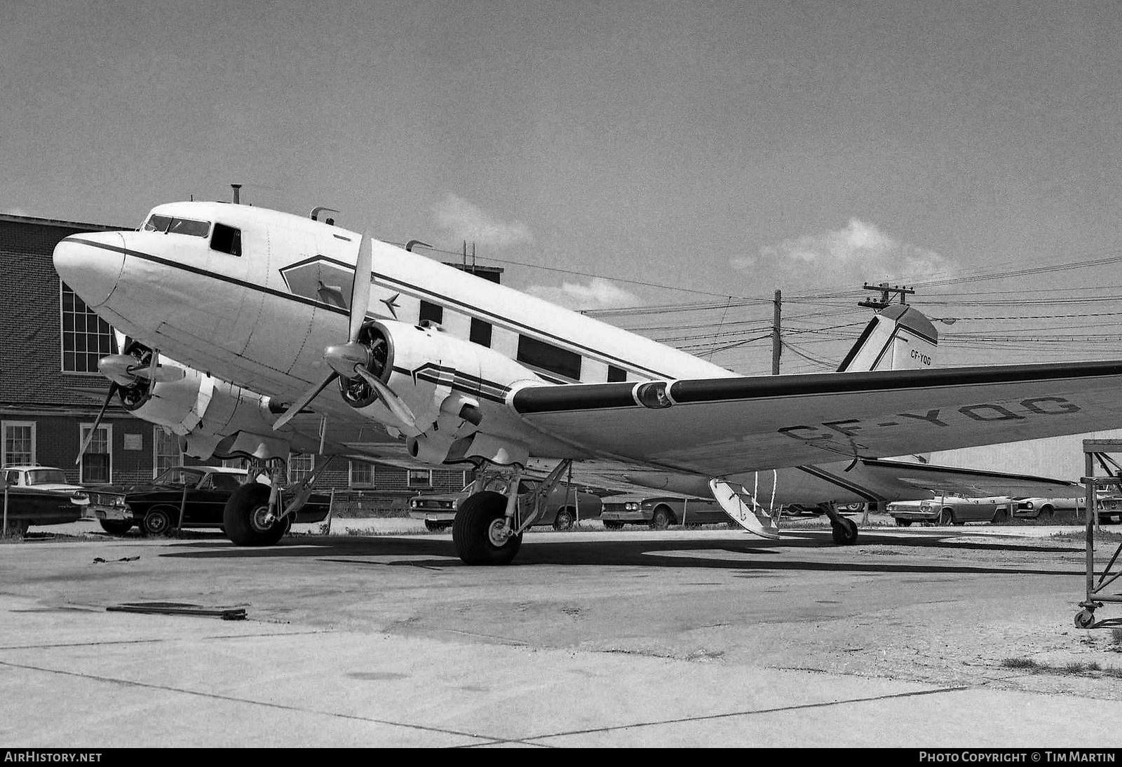 Aircraft Photo of CF-YQG | Douglas DC-3(C) | AirHistory.net #197915