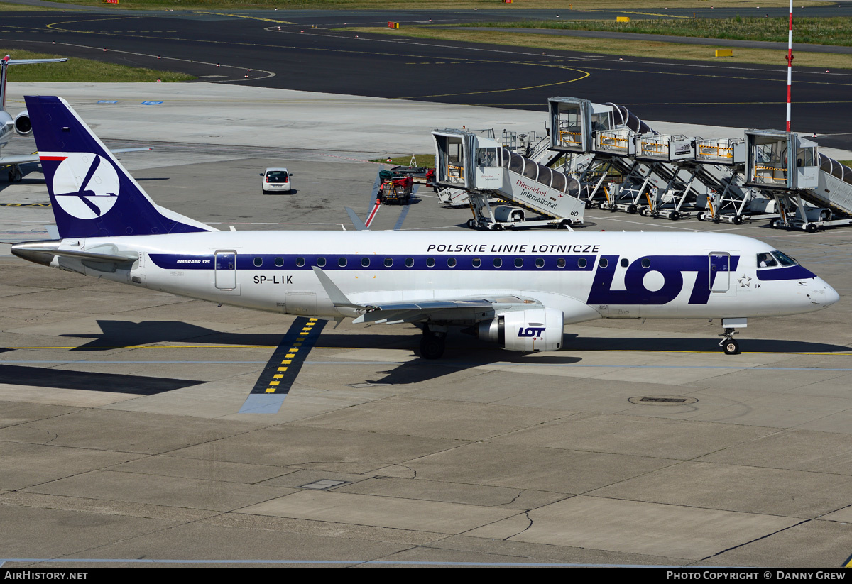 Aircraft Photo of SP-LIK | Embraer 175LR (ERJ-170-200LR) | LOT Polish Airlines - Polskie Linie Lotnicze | AirHistory.net #197920