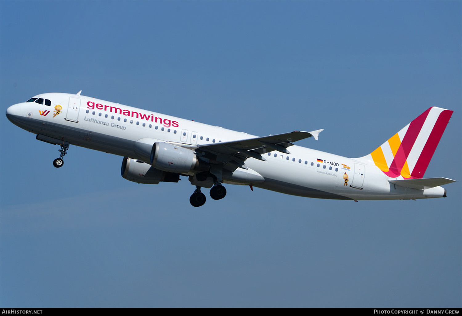 Aircraft Photo of D-AIQD | Airbus A320-211 | Germanwings | AirHistory.net #197930