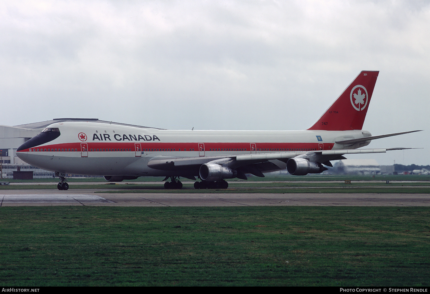 Aircraft Photo of CF-TOA | Boeing 747-133 | Air Canada | AirHistory.net #197950