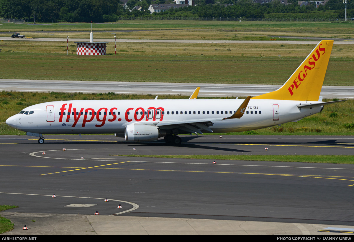 Aircraft Photo of TC-IZJ | Boeing 737-82R | Pegasus Airlines | AirHistory.net #197976