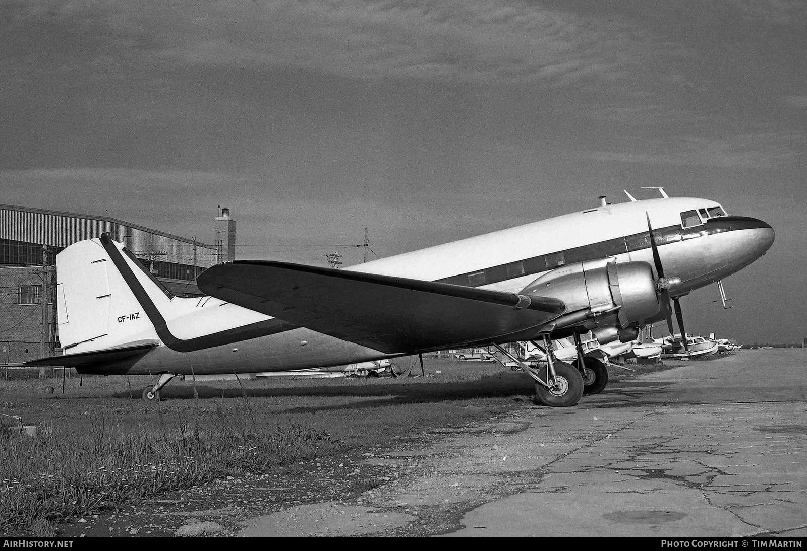 Aircraft Photo of CF-IAZ | Douglas DC-3(C) | AirHistory.net #197993