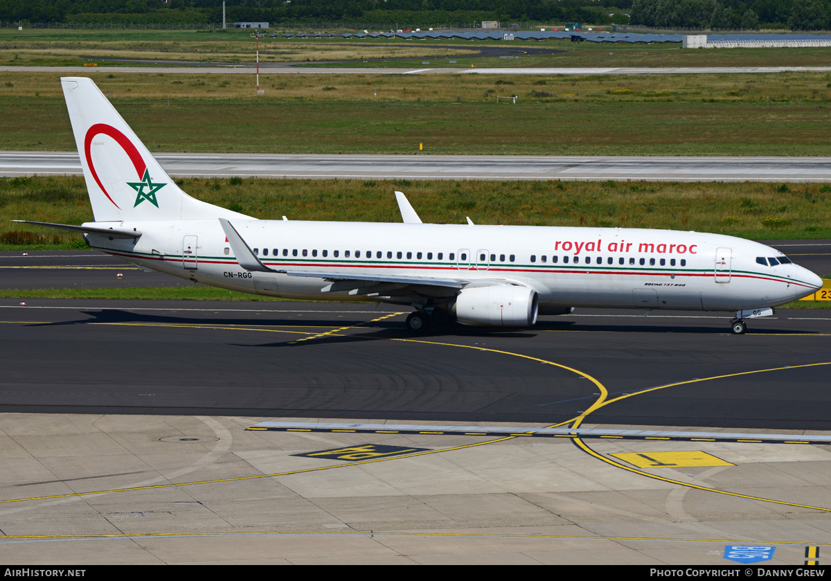 Aircraft Photo of CN-RGG | Boeing 737-86N | Royal Air Maroc - RAM | AirHistory.net #198003