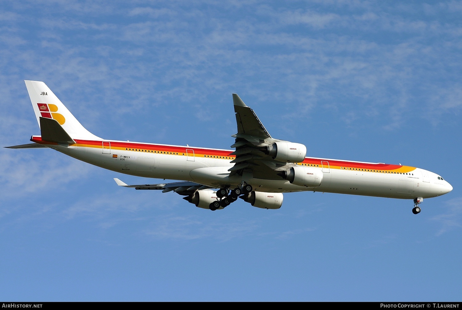 Aircraft Photo of F-WWCV | Airbus A340-642 | Iberia | AirHistory.net #198012
