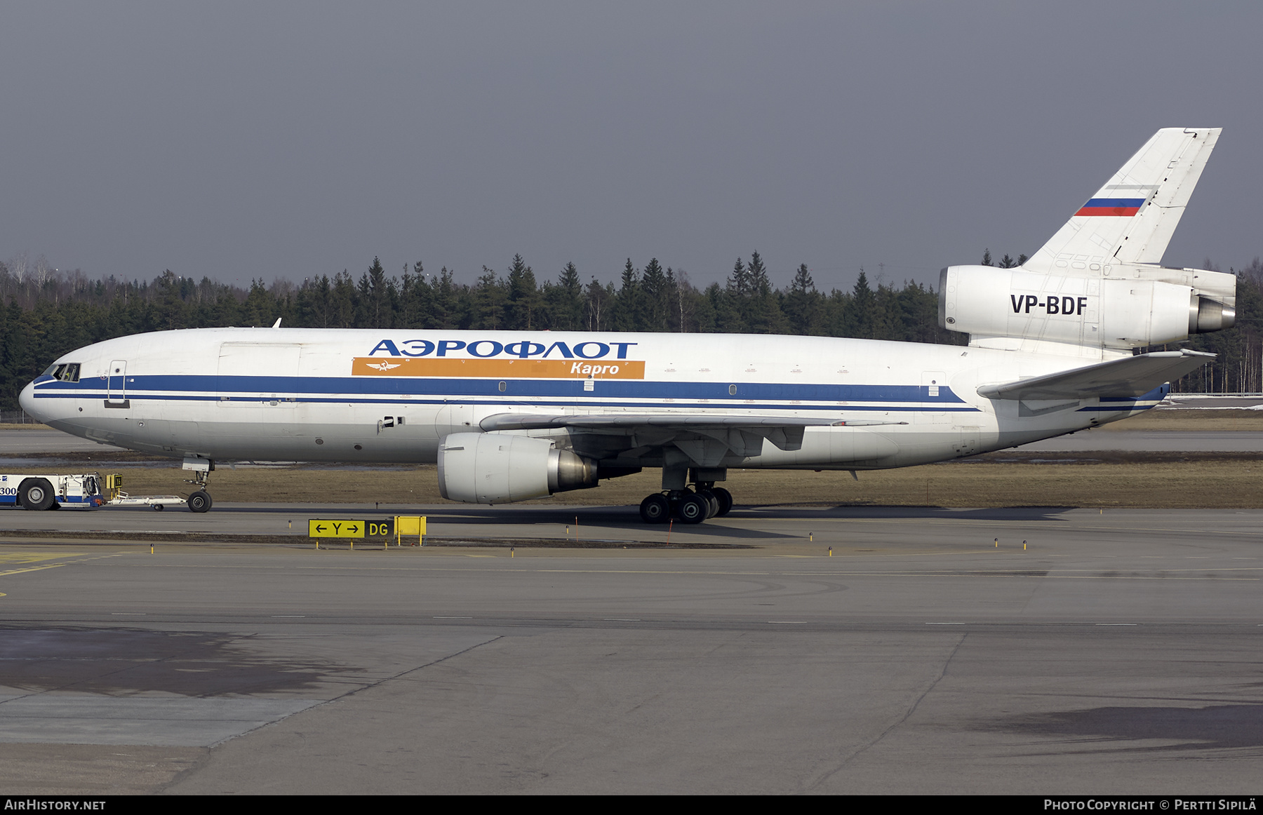 Aircraft Photo of VP-BDF | McDonnell Douglas DC-10-40(F) | Aeroflot - Russian Airlines Cargo | AirHistory.net #198016