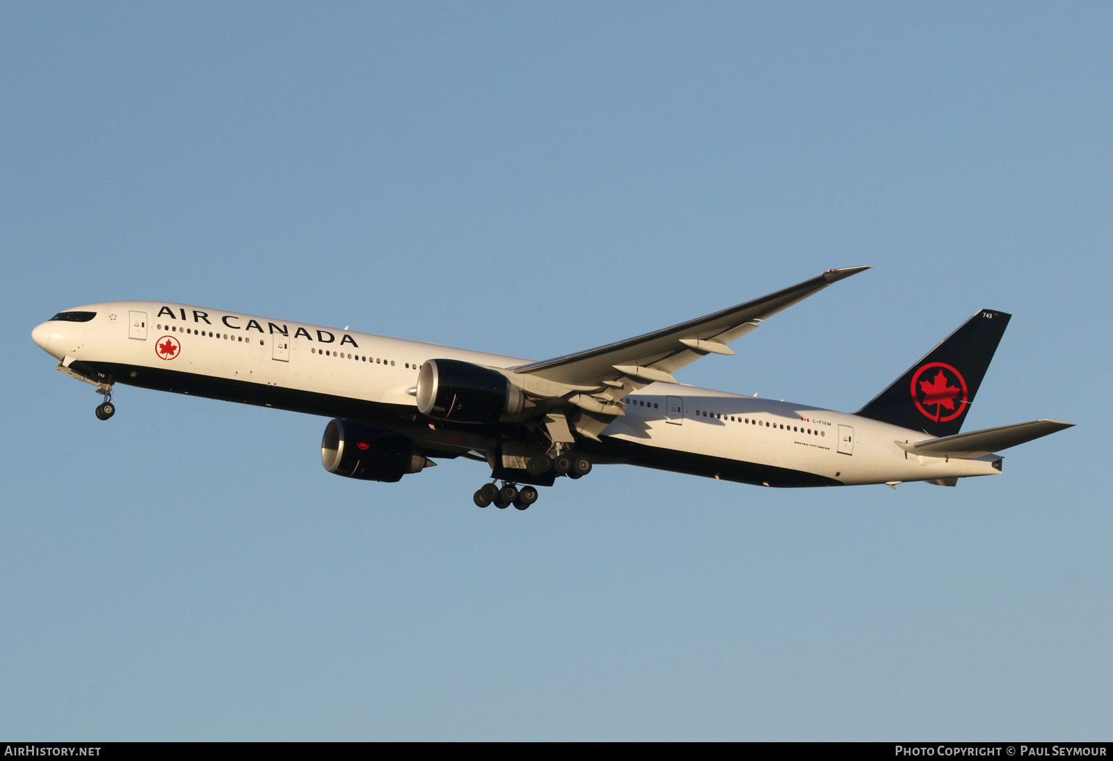 Aircraft Photo of C-FIVW | Boeing 777-333/ER | Air Canada | AirHistory.net #198019