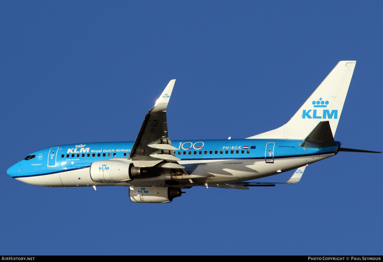 Aircraft Photo of PH-BGK | Boeing 737-7K2 | KLM - Royal Dutch Airlines | AirHistory.net #198025