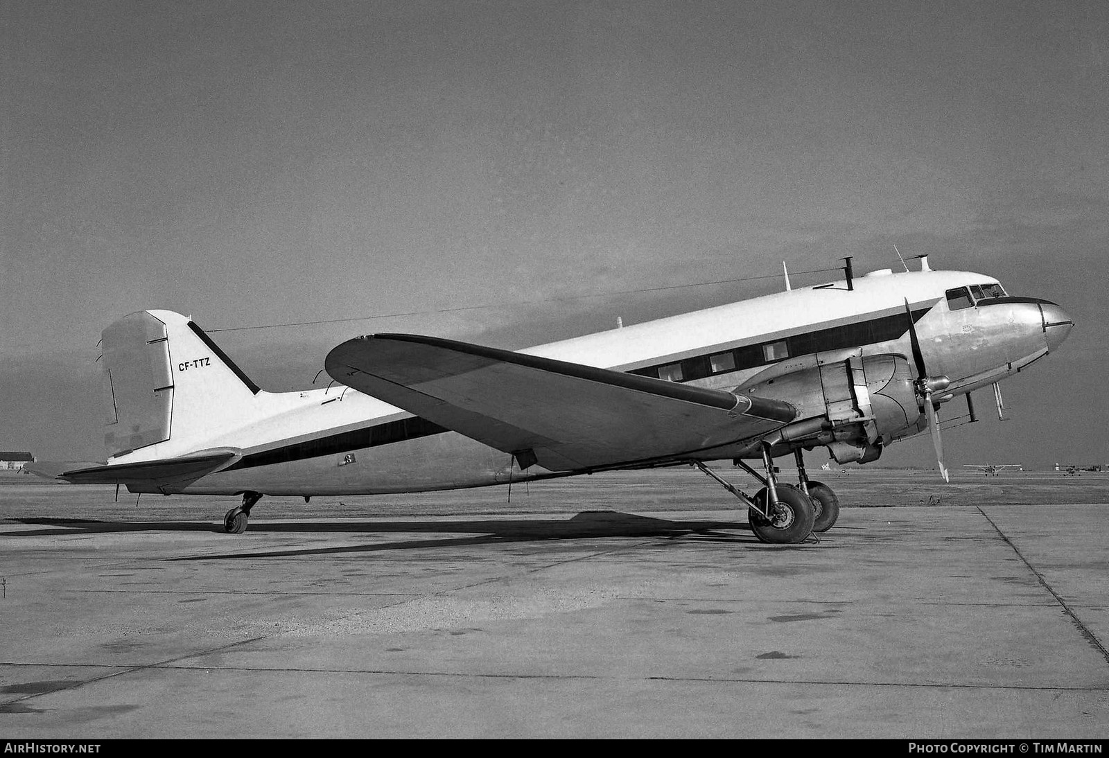 Aircraft Photo of CF-TTZ | Douglas DC-3(C) | AirHistory.net #198028