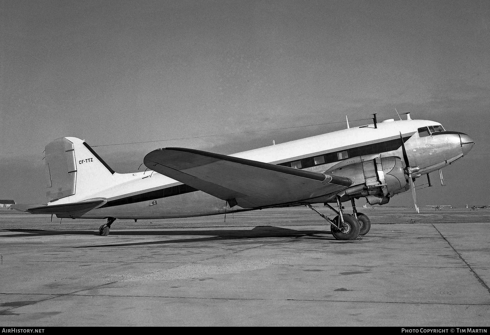 Aircraft Photo of CF-TTZ | Douglas DC-3(C) | AirHistory.net #198028