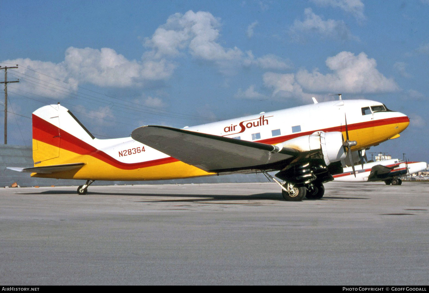 Aircraft Photo of N28364 | Douglas DC-3-314B | Air South | AirHistory.net #198059