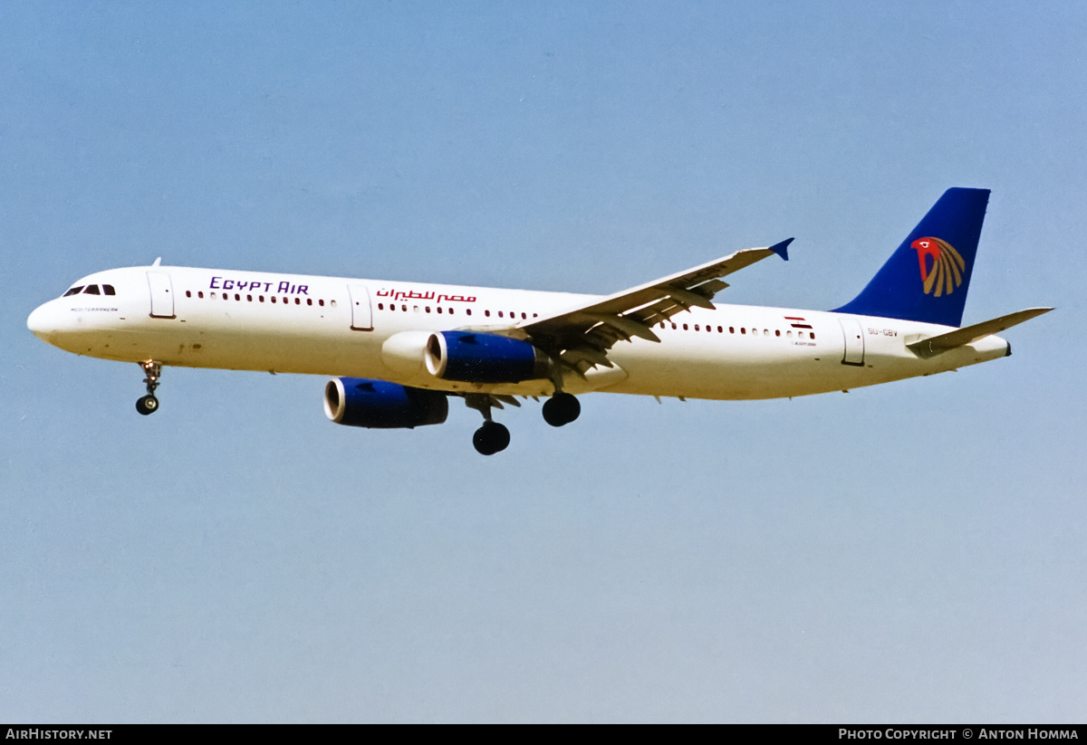 Aircraft Photo of SU-GBV | Airbus A321-231 | EgyptAir | AirHistory.net #198063