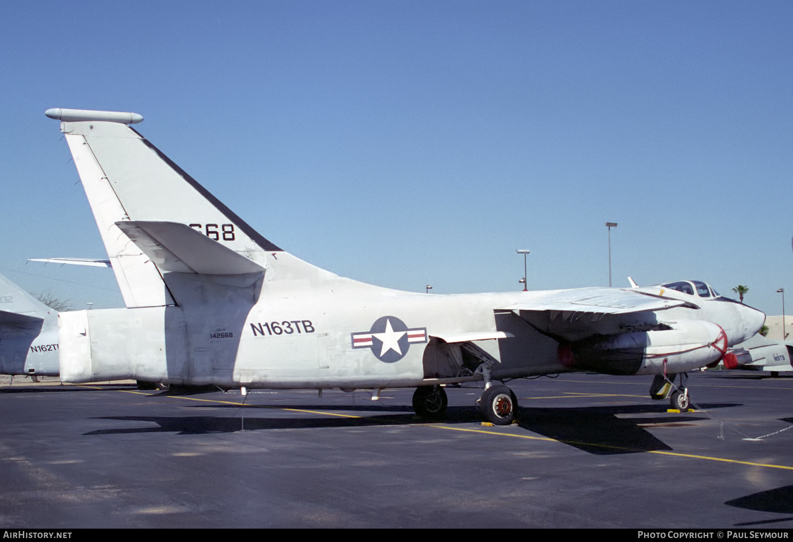 Aircraft Photo of N163TB / 142668 | Douglas ERA-3B Skywarrior | Thunderbird Aviation | AirHistory.net #198065