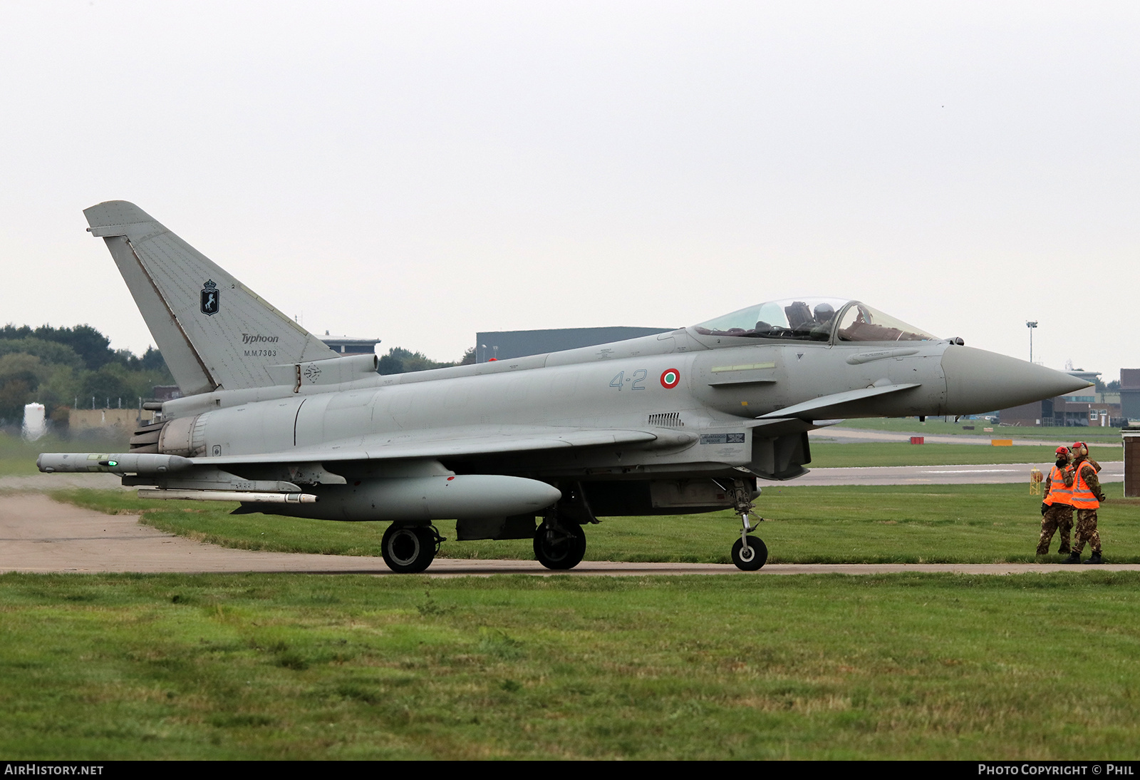 Aircraft Photo of MM7303 | Eurofighter F-2000A Typhoon | Italy - Air Force | AirHistory.net #198086