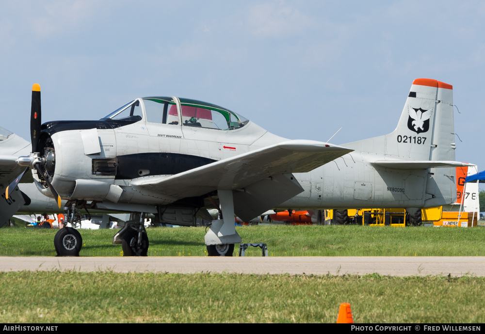 Aircraft Photo of N8009G / 021187 | North American T-28D Trojan | Laos - Air Force | AirHistory.net #198100