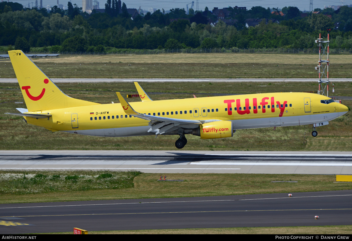Aircraft Photo of D-AHFW | Boeing 737-8K5 | TUIfly | AirHistory.net #198123