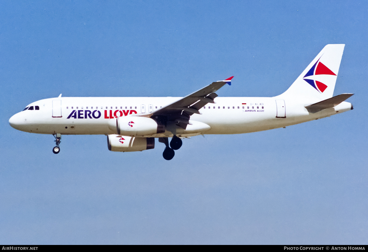 Aircraft Photo of D-ALAD | Airbus A320-232 | Aero Lloyd | AirHistory.net #198125