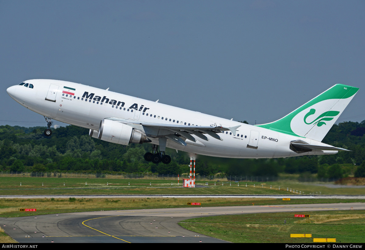 Aircraft Photo of EP-MNO | Airbus A310-308 | Mahan Air | AirHistory.net #198133