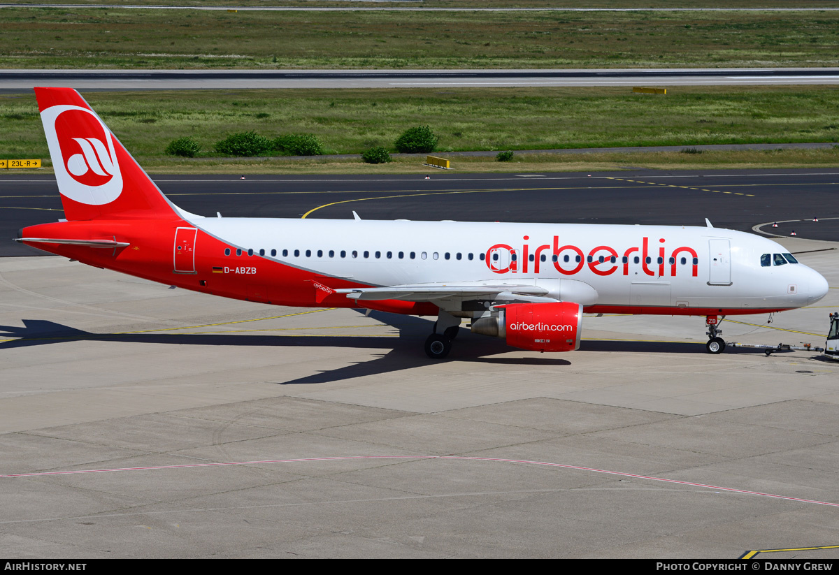 Aircraft Photo of D-ABZB | Airbus A320-216 | Air Berlin | AirHistory.net #198137