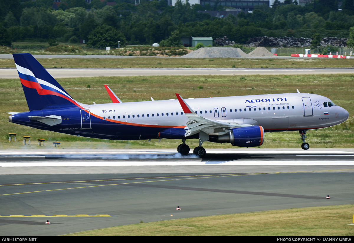 Aircraft Photo of VQ-BST | Airbus A320-214 | Aeroflot - Russian Airlines | AirHistory.net #198139
