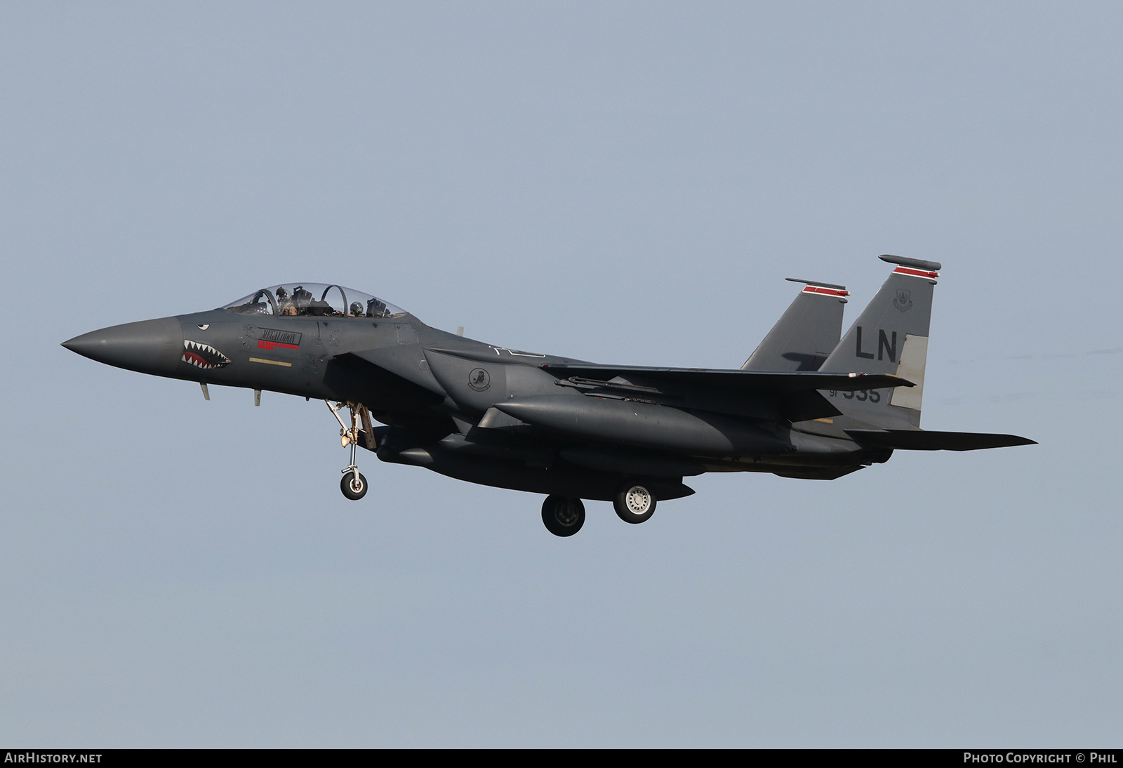 Aircraft Photo of 91-0335 / AF91-335 | McDonnell Douglas F-15E Strike Eagle | USA - Air Force | AirHistory.net #198146