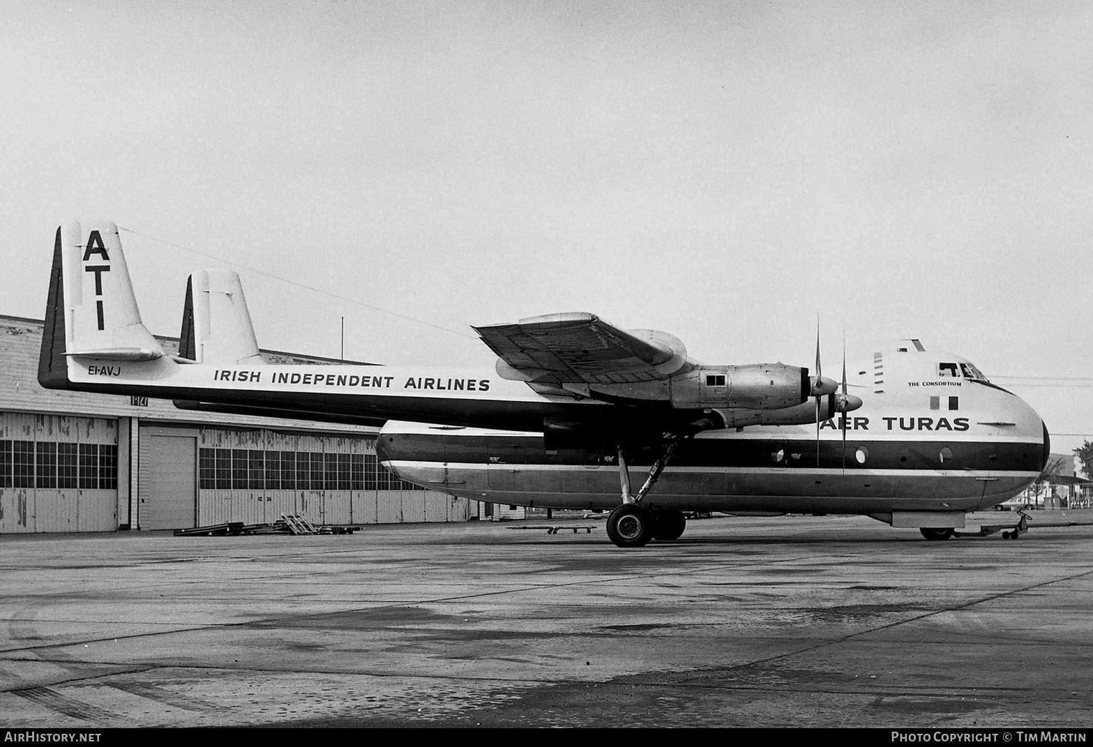 Aircraft Photo of EI-AVJ | Armstrong Whitworth AW-650 Argosy 222 | Aer Turas | AirHistory.net #198149