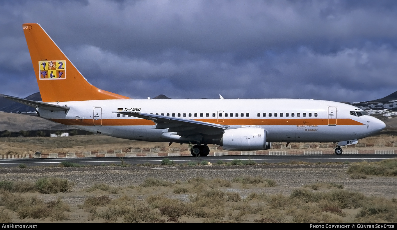 Aircraft Photo of D-AGEO | Boeing 737-75B | Germania | AirHistory.net #198152