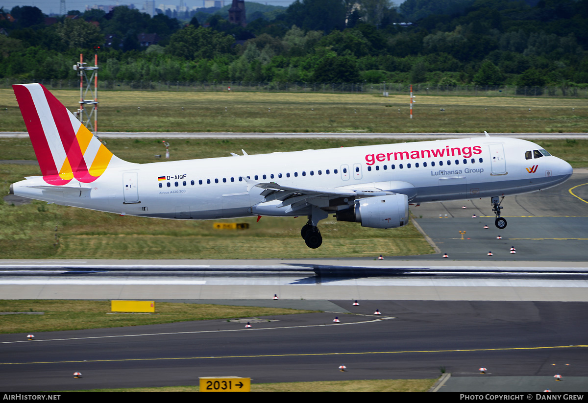 Aircraft Photo of D-AIQF | Airbus A320-211 | Germanwings | AirHistory.net #198161