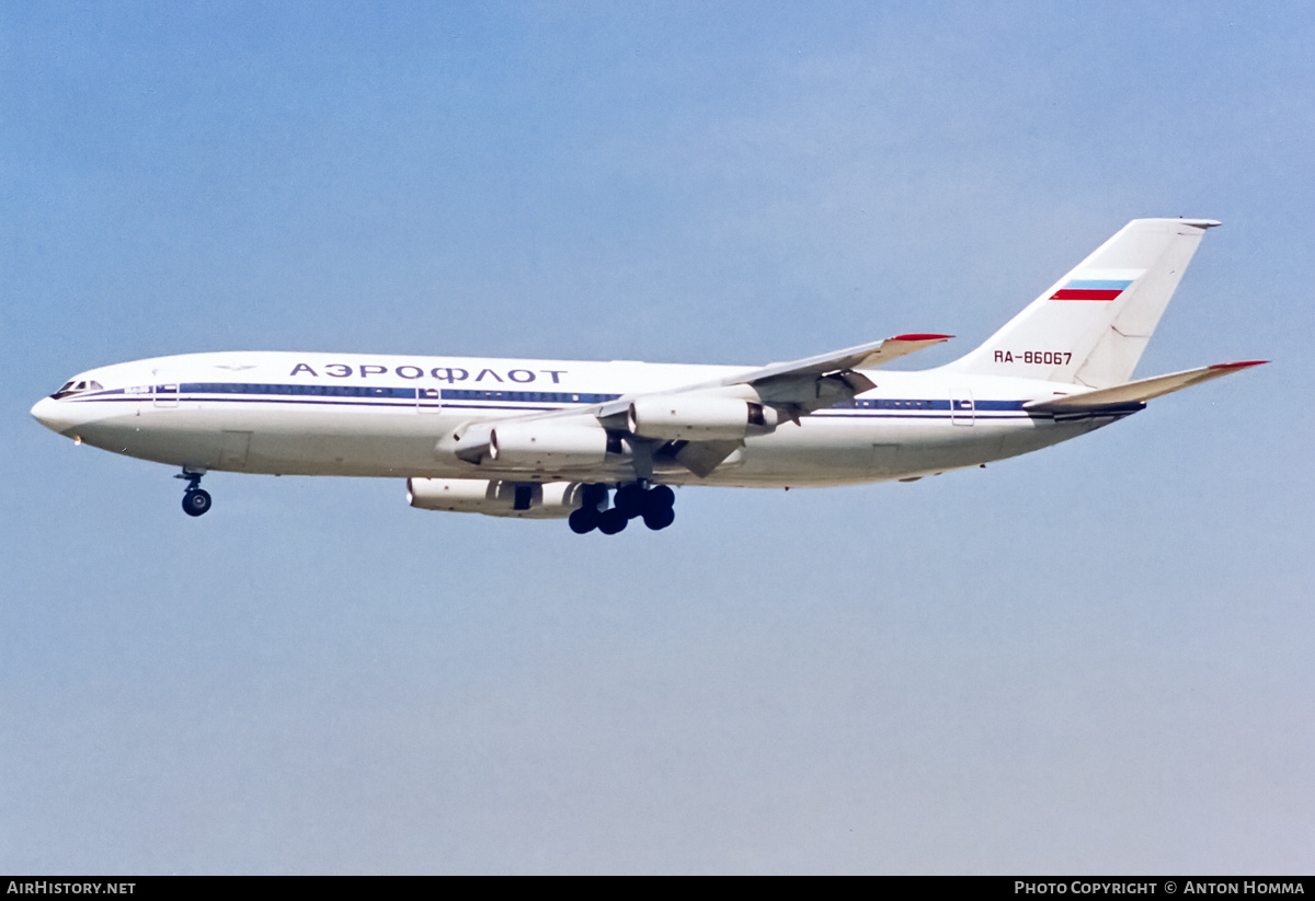 Aircraft Photo of RA-86067 | Ilyushin Il-86 | Aeroflot | AirHistory.net #198167