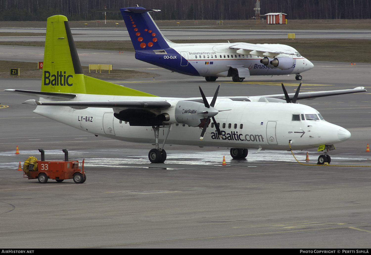 Aircraft Photo of LY-BAZ | Fokker 50 | AirBaltic | AirHistory.net #198169