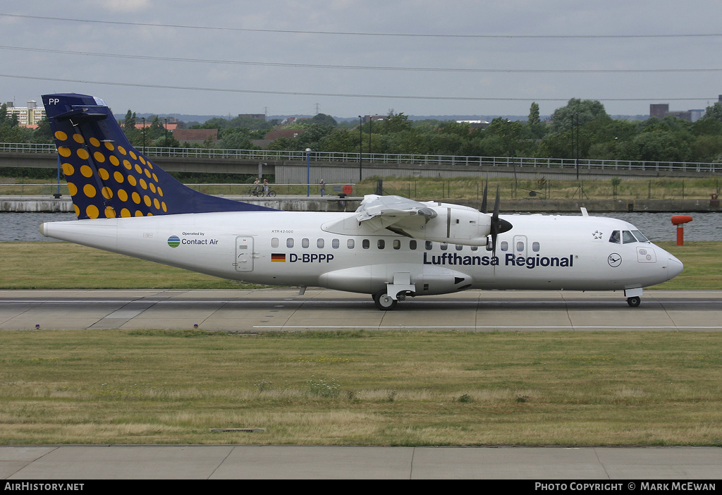 Aircraft Photo of D-BPPP | ATR ATR-42-500 | Lufthansa Regional | AirHistory.net #198198