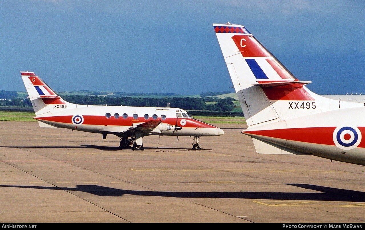 Aircraft Photo of XX499 | Scottish Aviation HP-137 Jetstream T1 | UK - Air Force | AirHistory.net #198200
